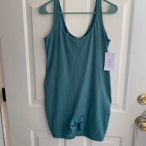 Ingrid & Isabel Maternity Teal Shapewear Bodysuit
